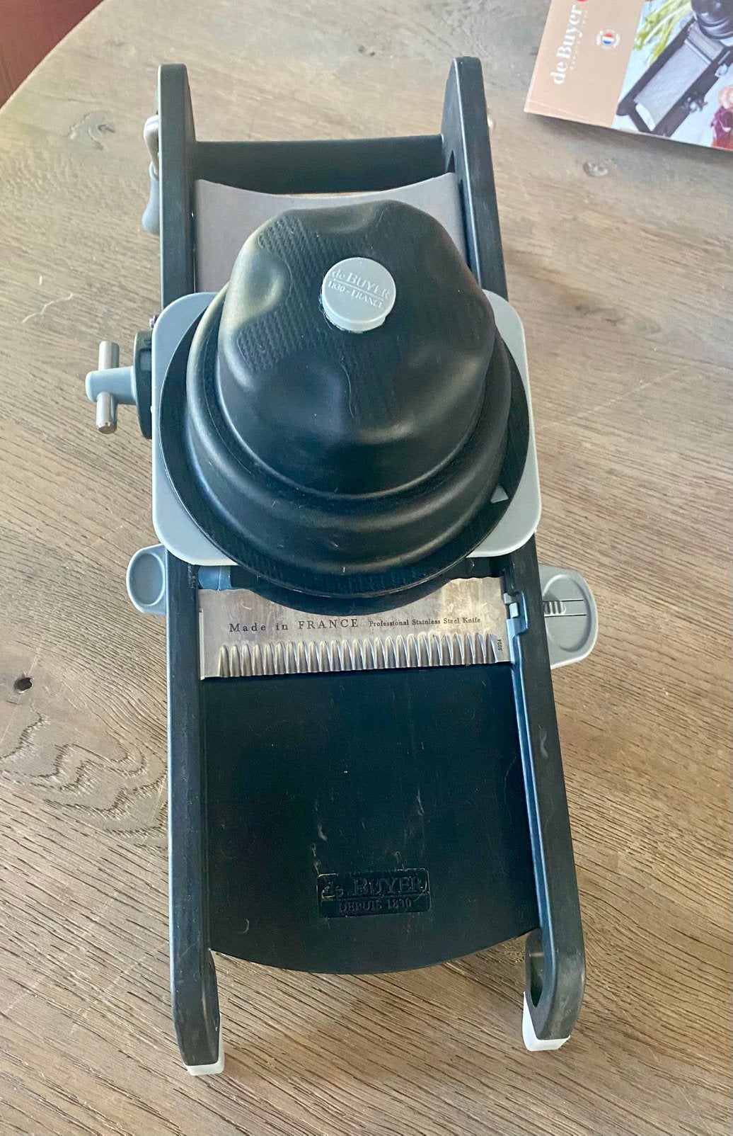 De Buyer Swing mandoline, Ophalen of Verzenden, Zo goed als nieuw