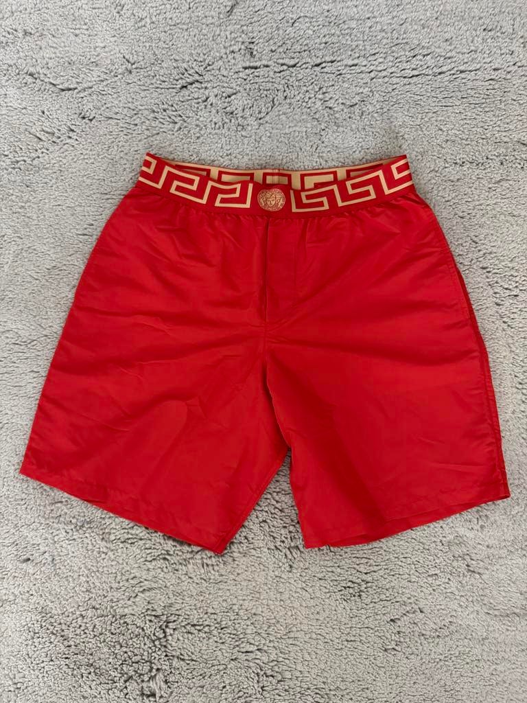 Versace Barroc Red Zwemshort Maat S - Nieuw met labels, Kleding | Heren, Ophalen of Verzenden, Maat 46 (S) of kleiner, Rood, Zwemshort