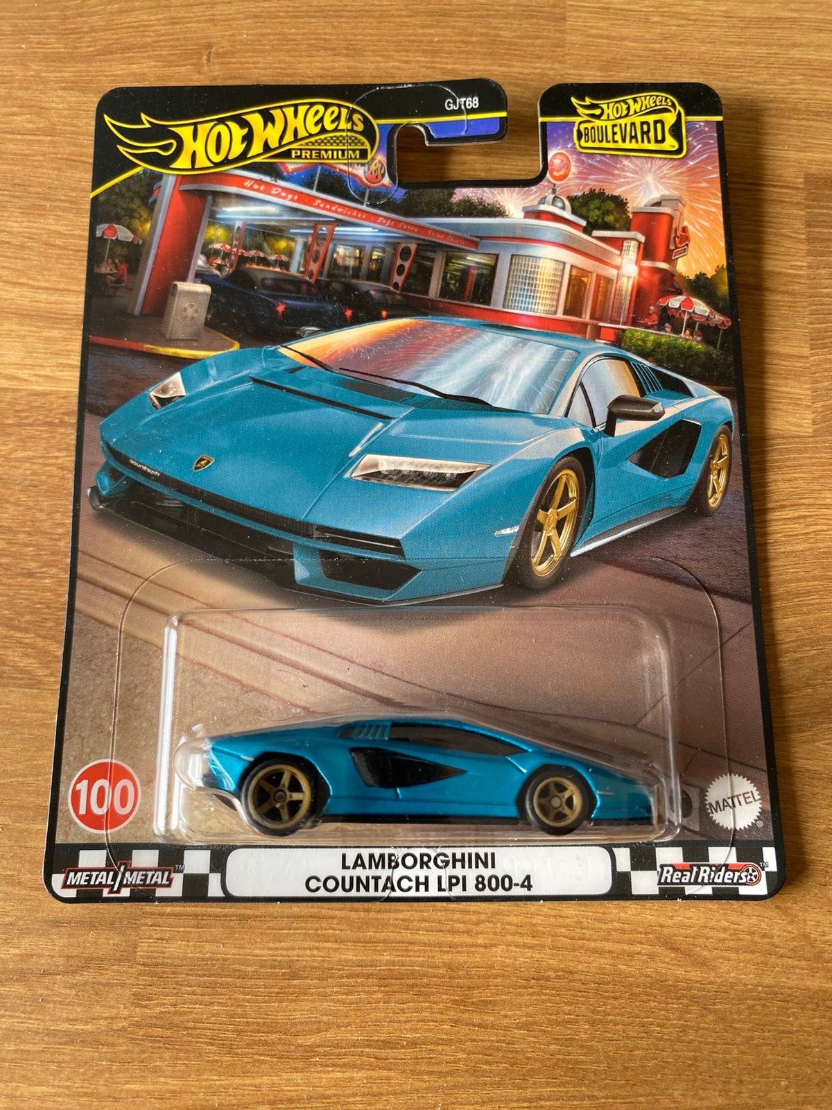 Hot wheels Lamborghini countach lpi, Auto, Mattel, Mattel, Ophalen of Verzenden