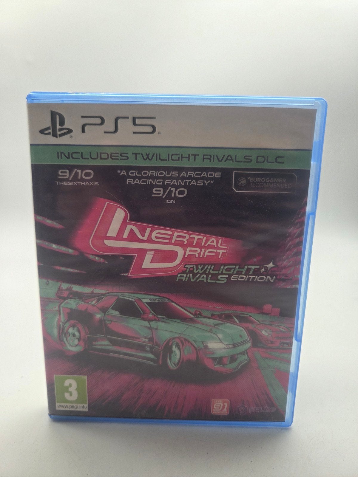 Inertial Drift: Twilight Rivals Edition PS5, PQube, 1 speler, Racen en Vliegen, Ophalen of Verzenden