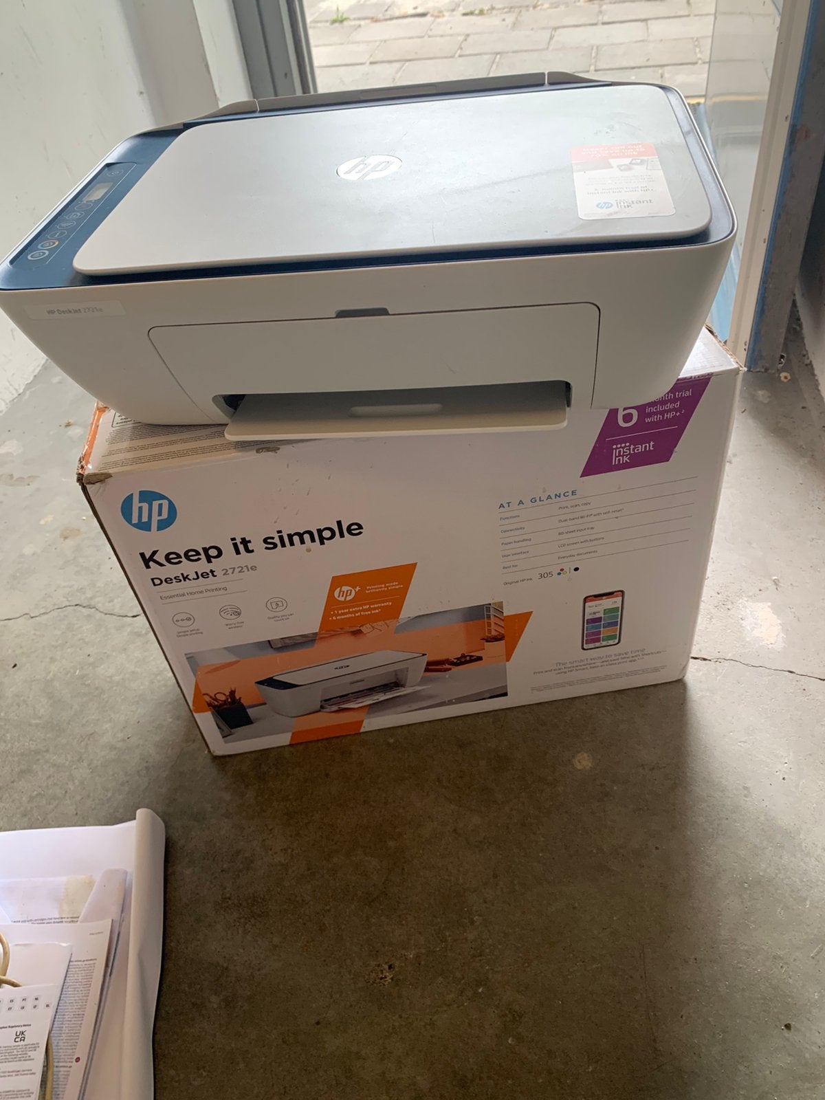 Hp printer, Computers en Software, Printers, Ophalen, Kleur printen, Gebruikt, Inkjetprinter