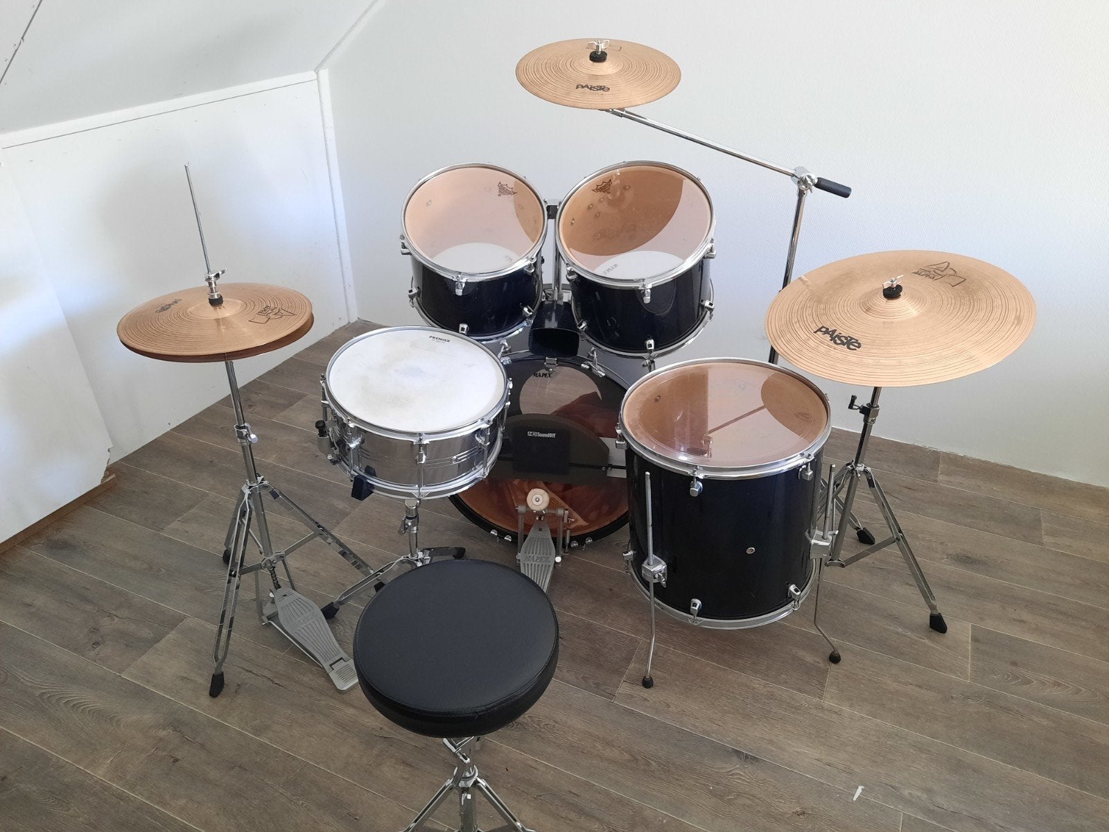 Mapex Venus Series drumstel met Paiste Alpha bekkens, Muziek en Instrumenten, Ophalen, Gebruikt, Overige merken