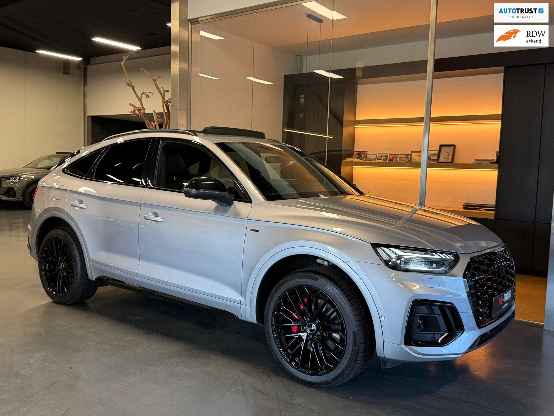 Audi Q5 Sportback 55 TFSI e 3 X S line edition Pano B&O Memo, Automaat, Dealer onderhouden, Gebruikt, Zwart