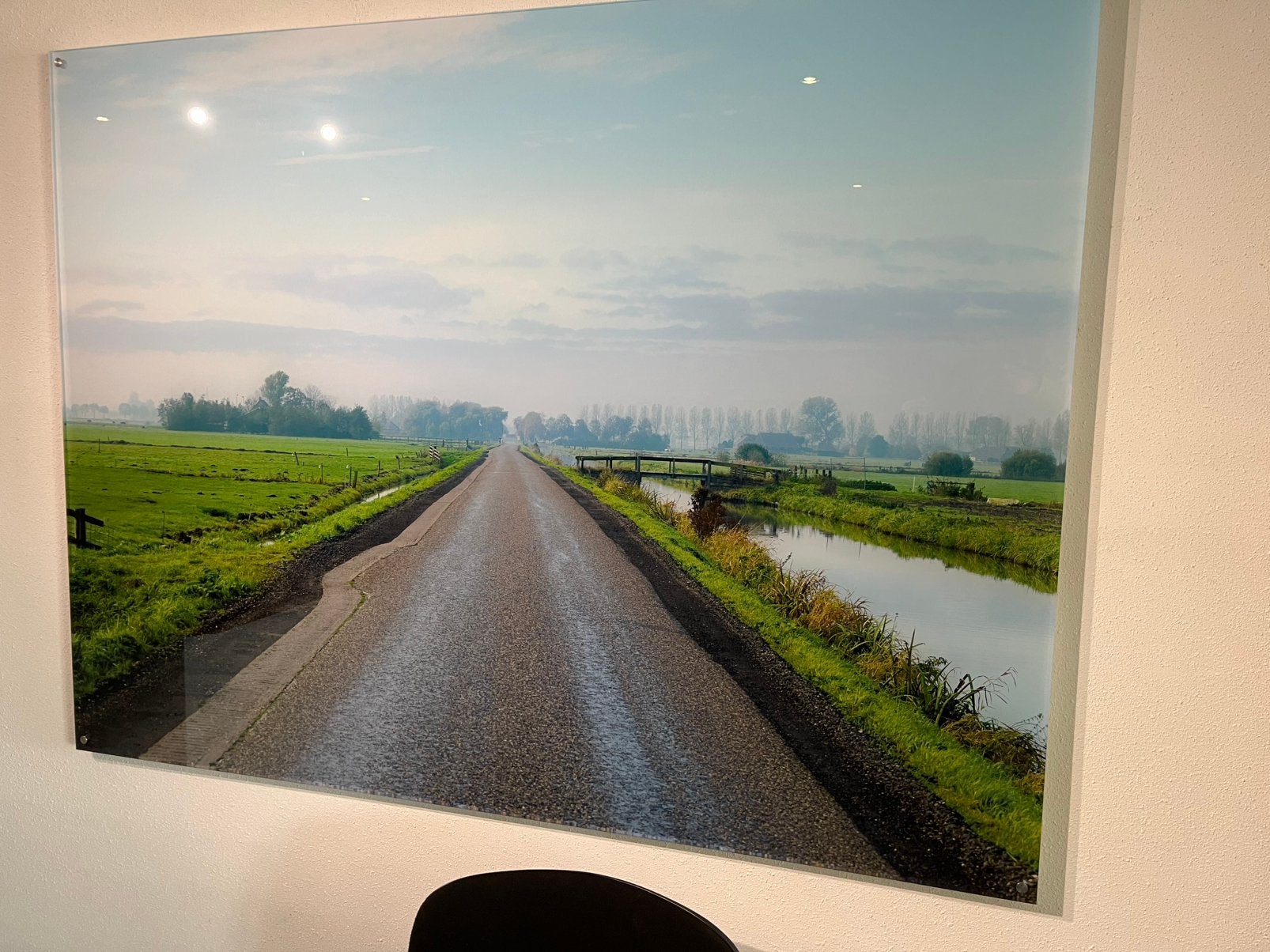Foto op plexiglas, Ophalen of Verzenden, Zo goed als nieuw, 125 cm of meer, Schilderij