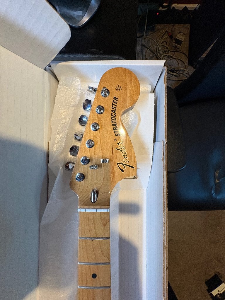 Fender Roasted Maple Vintera 70s Neck, Ophalen of Verzenden, Nieuw, Elektrische gitaar