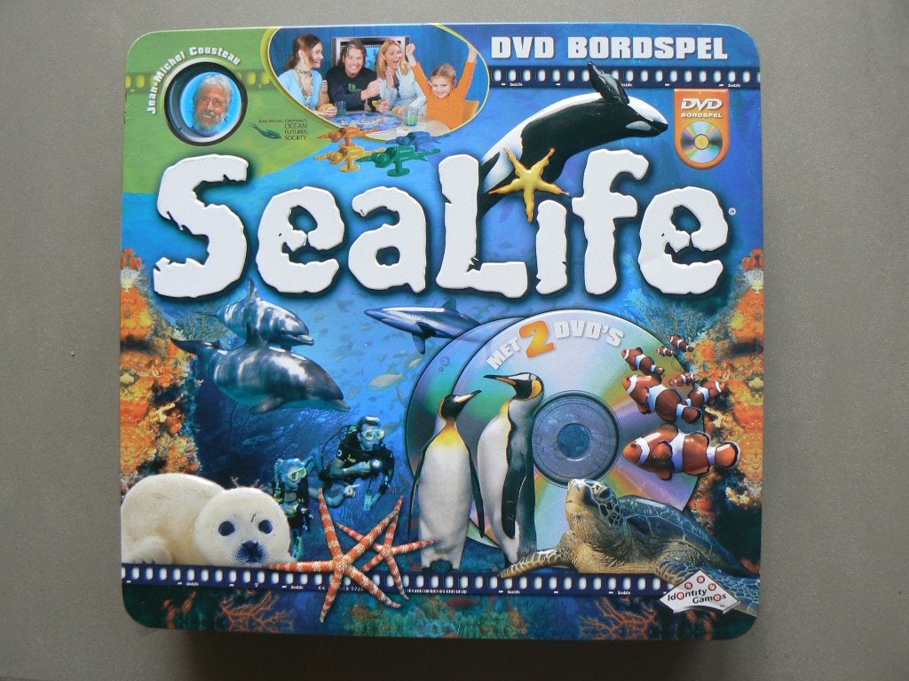 Sealife, mooi DVD bordspel icm PC, TV of laptop, bijna nieuw, Drie of vier spelers, Ophalen of Verzenden, Zo goed als nieuw