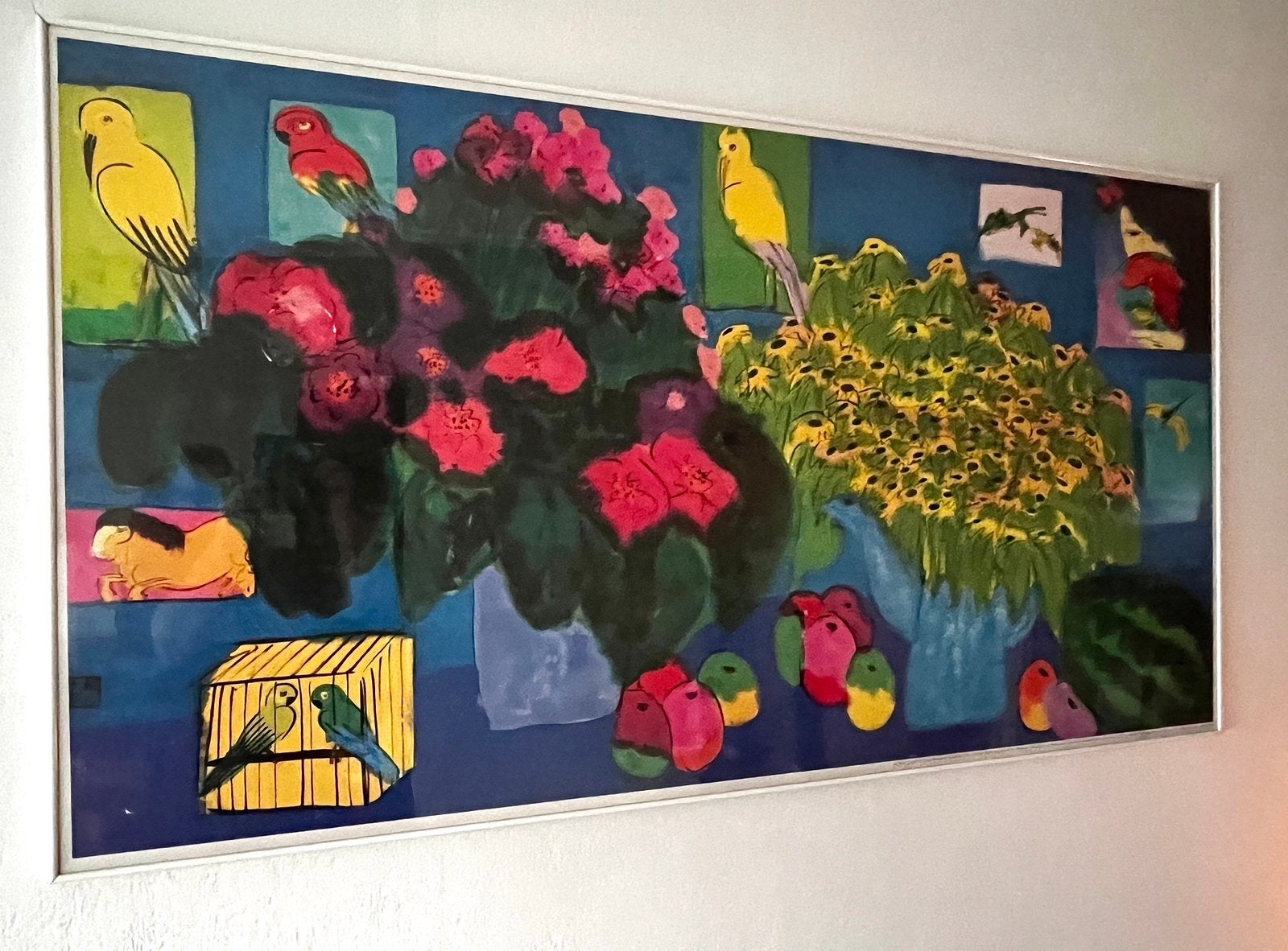 Wallase Ting, vintage kunst poster  (1988 eerste editie), Ophalen
