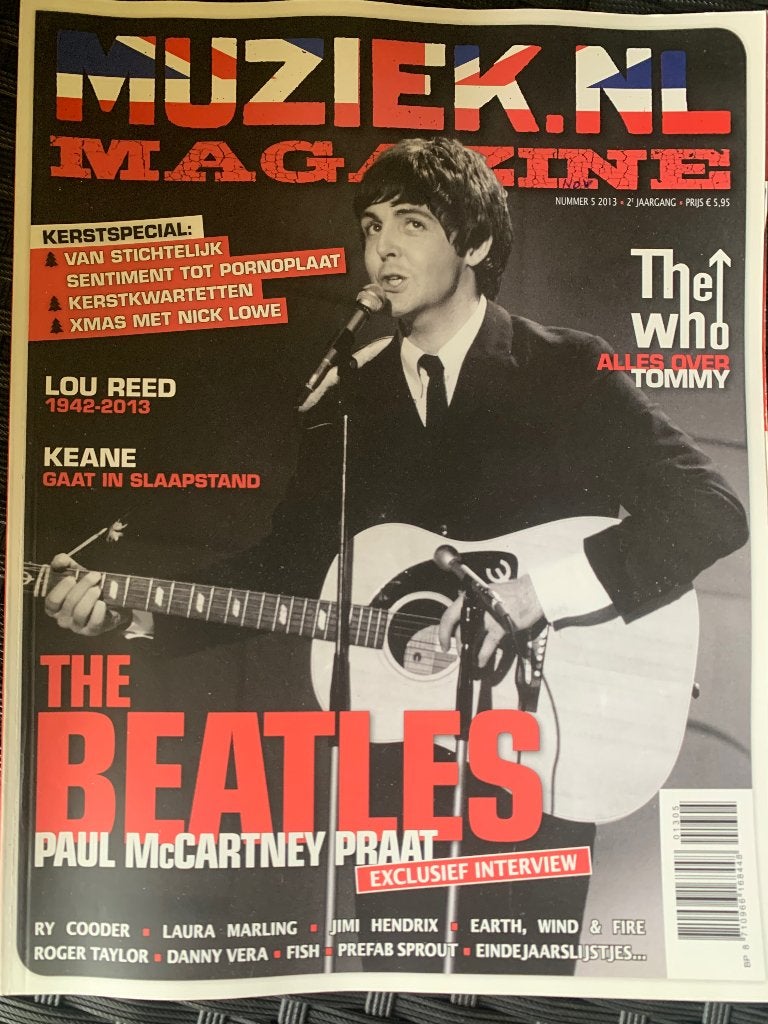 Muziek nl The Beatles Paul McCartney praat, Ophalen of Verzenden, Boek, Tijdschrift of Artikel