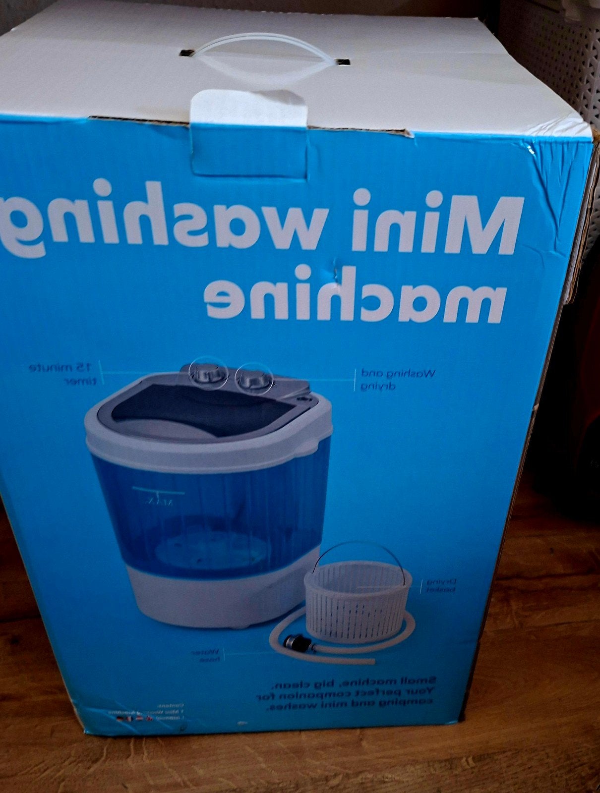 Draagbare Mini Wasmachine - Compact en Efficiënt, Ophalen, Nieuw