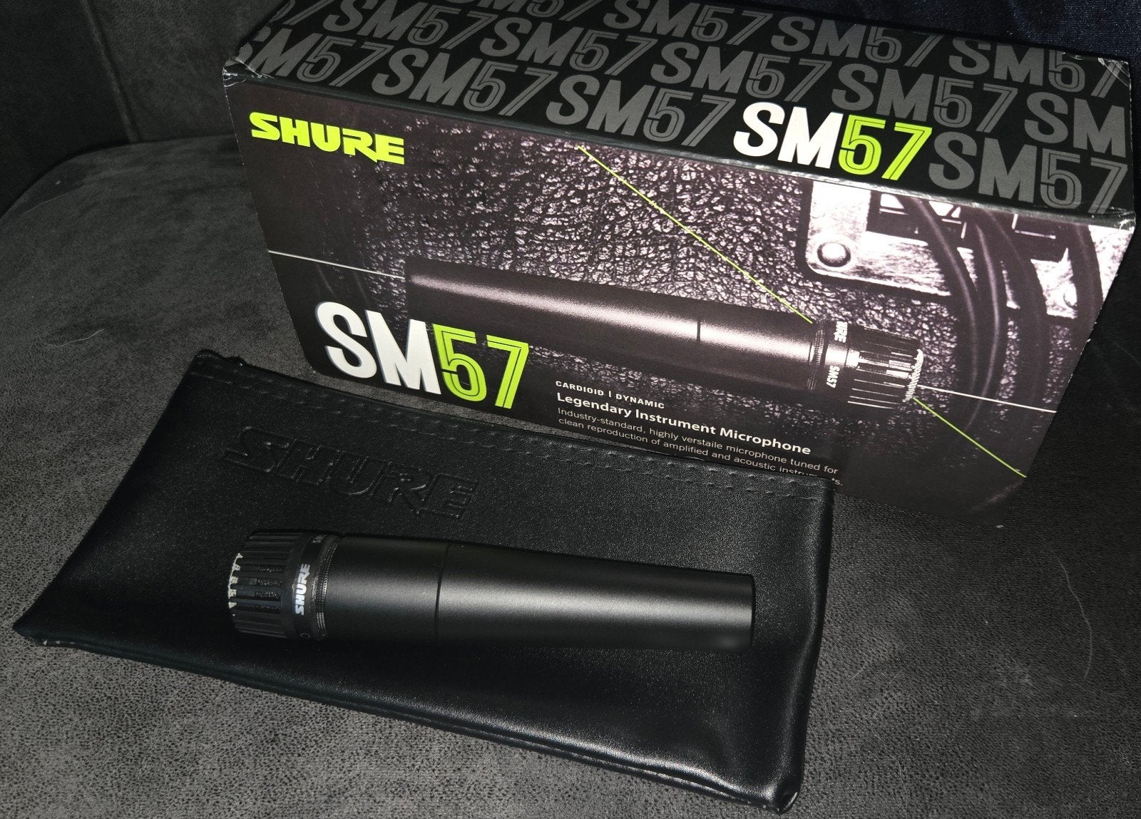 Shure SM57 dynamische instrumenten microfoon, Muziek en Instrumenten, Microfoons, Ophalen of Verzenden, Nieuw, Instrumentmicrofoon