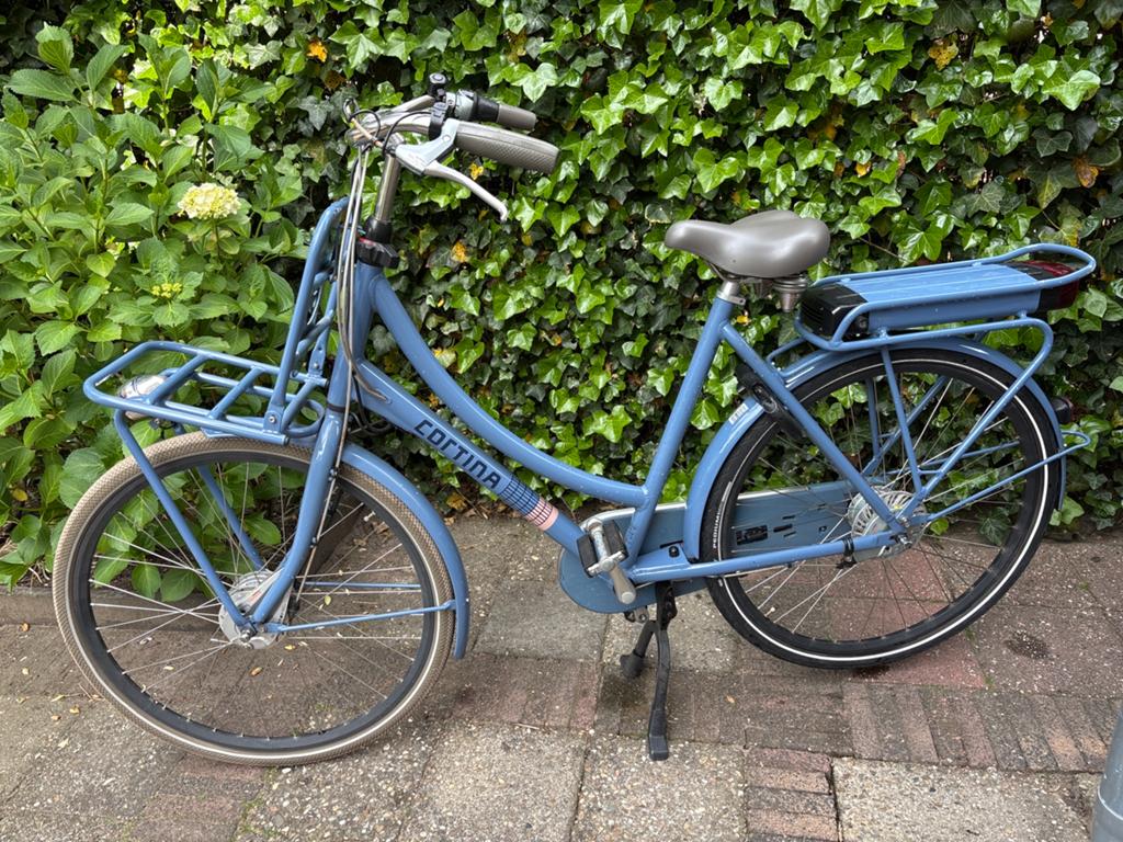 Cortina e-u4 e-bike, elektrische fiets, dames, frame 57, Ophalen, Gebruikt