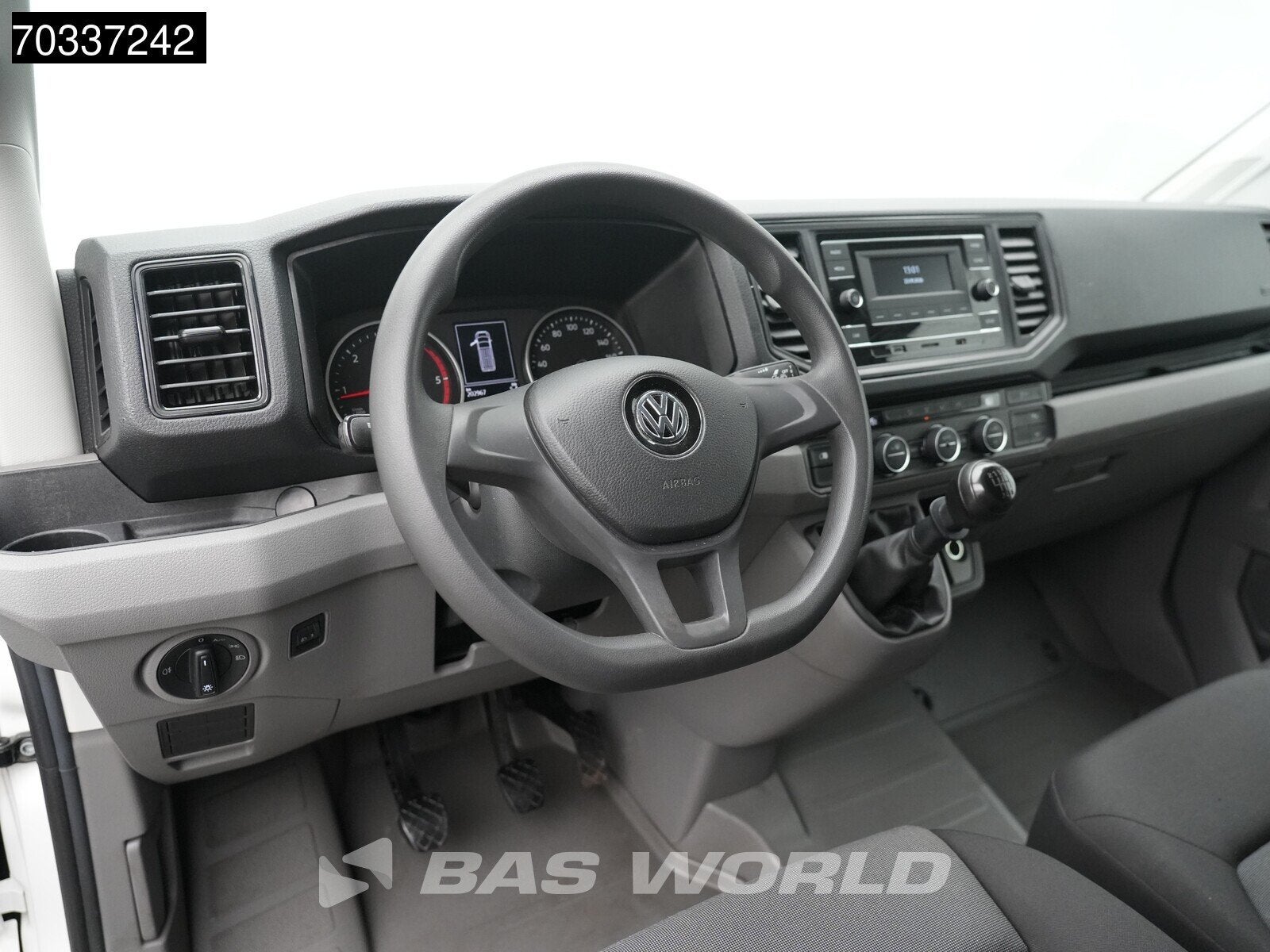 Volkswagen Crafter 140pk Koelwagen Kerstner Cool Jet 203 EA, Stof, Gebruikt, Euro 6, 4 cilinders