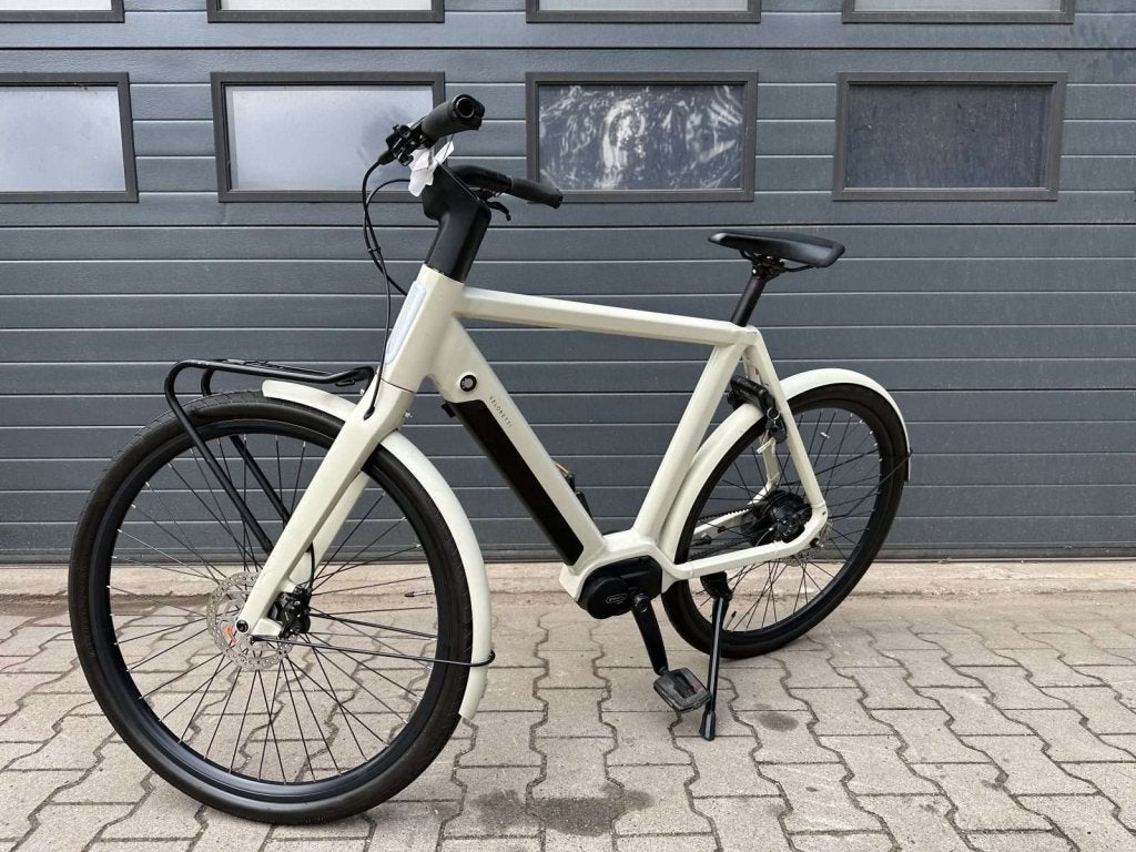 Veloretti ace two pro Dune – 4.968 km, incl. btw en fact., Fietsen en Brommers, MDG Mobility B.V., Gebruikt, Info@mdg-mobility.nl