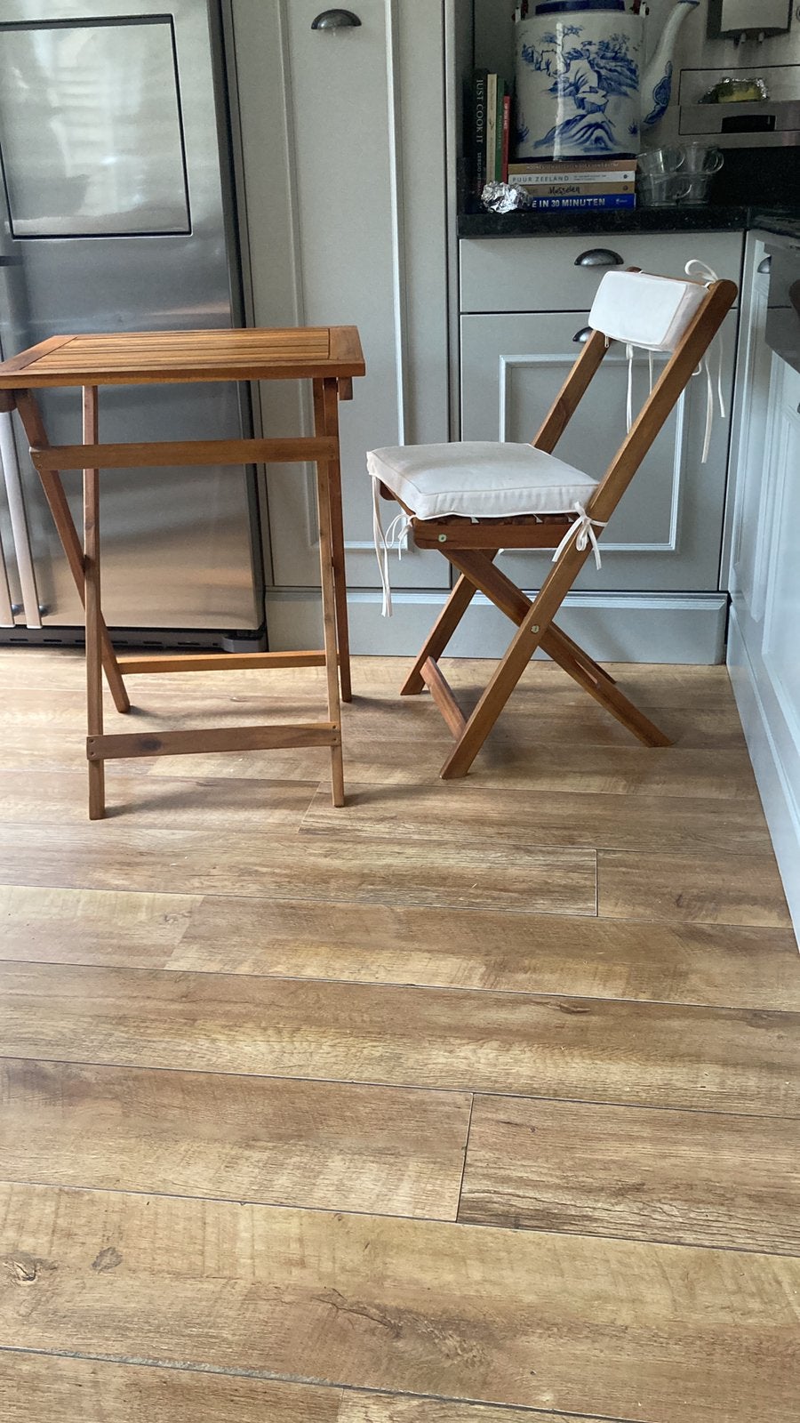 Bistro set, Ophalen of Verzenden, Zo goed als nieuw