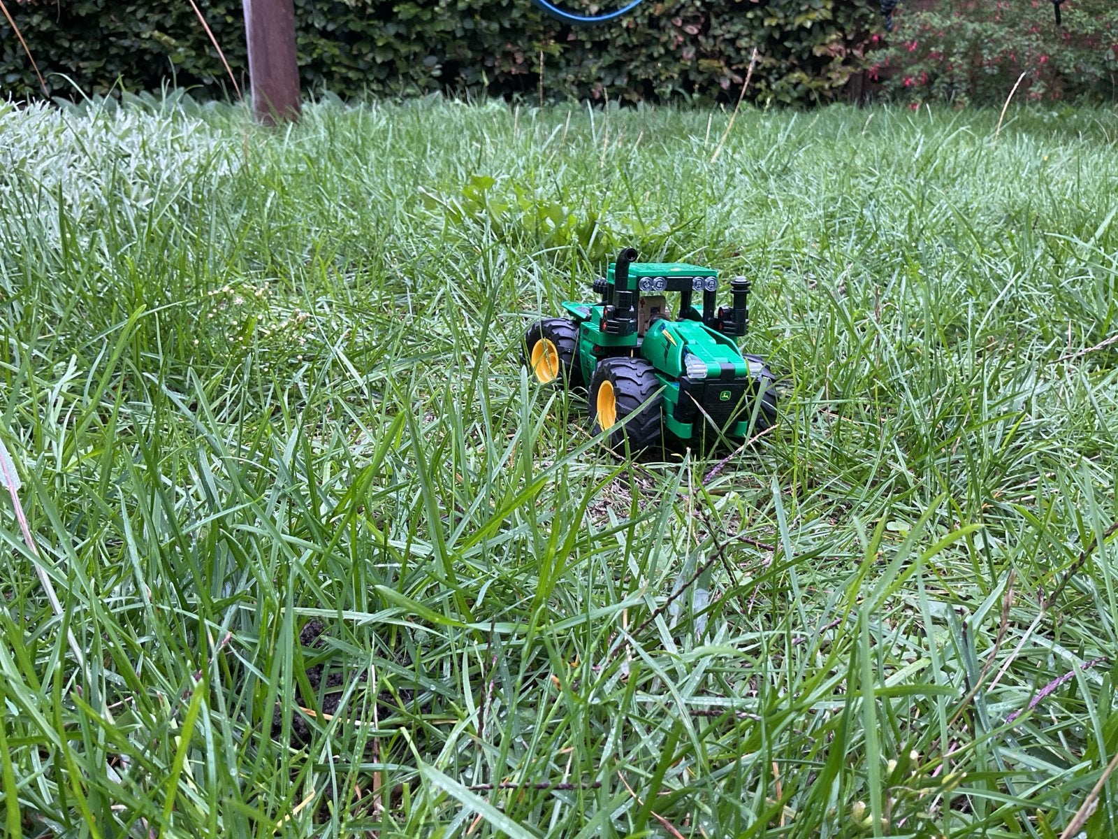 LEGO Technic John Deere 9620R 4WD Tractor, Ophalen of Verzenden, Zo goed als nieuw, Overige merken