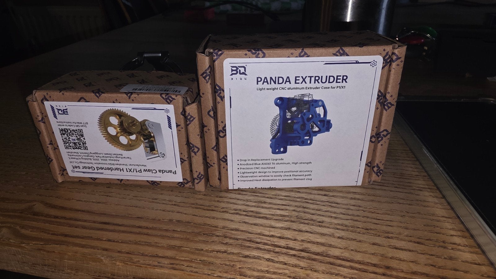 BIQU Panda Extruder en Hardened Gear Set voor 3D-printer, Nieuw, Ophalen of Verzenden, BIQU, Filament