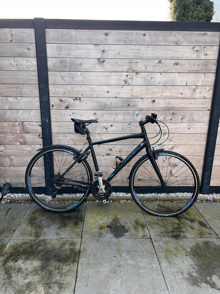 Trek FX 2 Disc hybride fiets, Fietsen en Brommers, Versnellingen, Zo goed als nieuw, 53 tot 57 cm, Ophalen