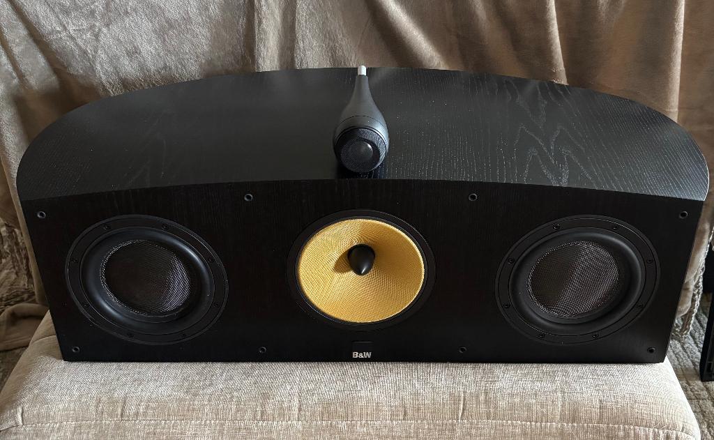 B&W htm3s, Audio, Tv en Foto, Luidsprekers, Ophalen of Verzenden, Zo goed als nieuw, Bowers & Wilkins (B&W), 120 watt of meer