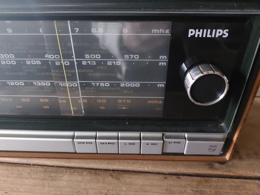 Vintage Philips radio, Audio, Tv en Foto, Radio's, Ophalen