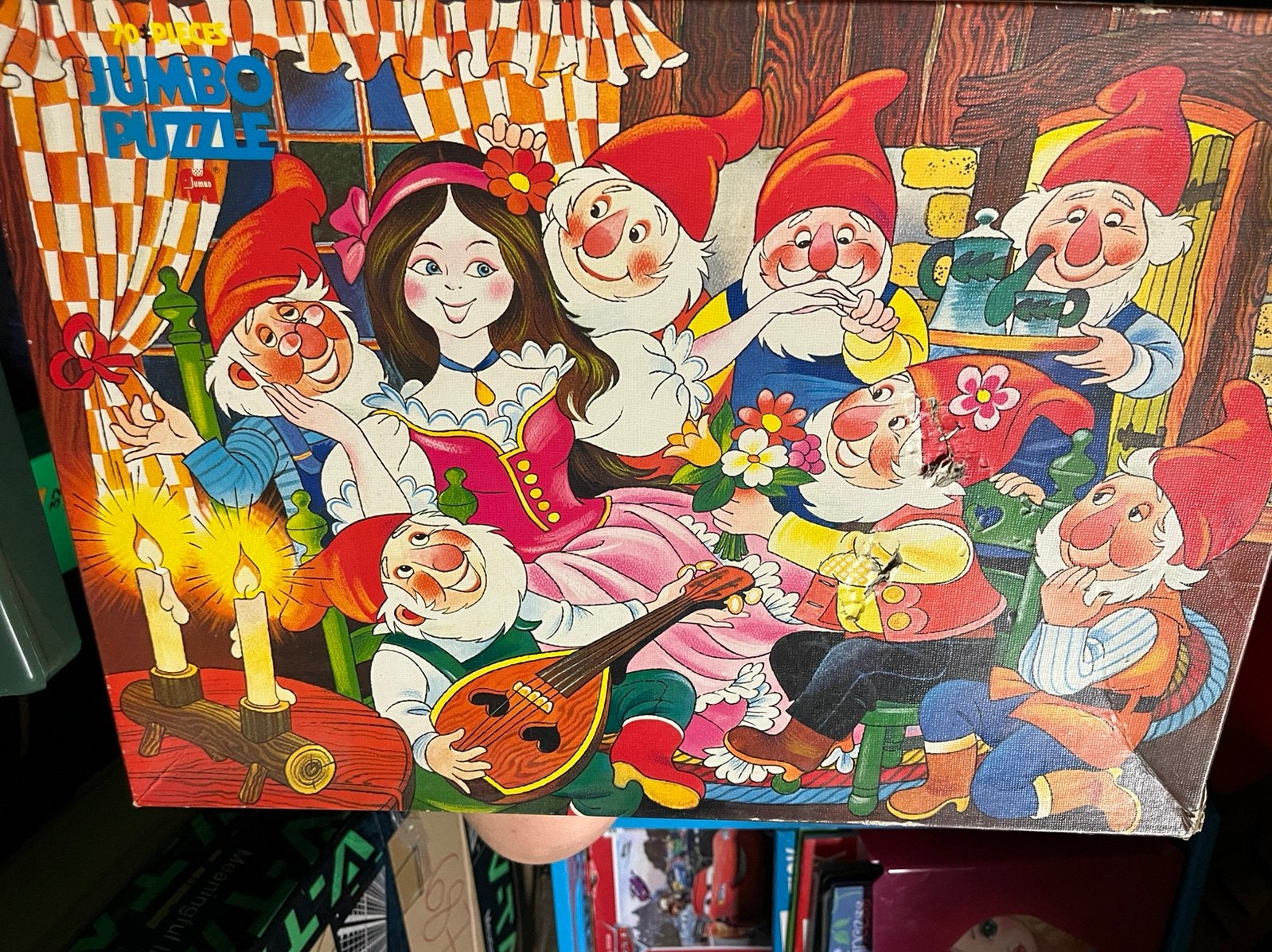 Puzzel met 70 stukjes, Ophalen, Minder dan 500 stukjes, Zo goed als nieuw, Legpuzzel