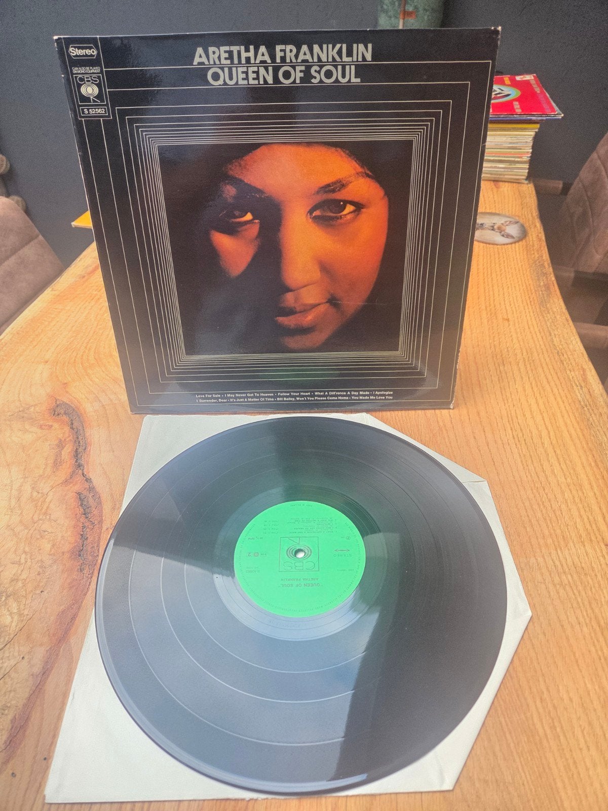 Aretha Franklin - Queen of Soul LP (CBS S 63352), LP, Gebruikt, Pop, Ophalen of Verzenden