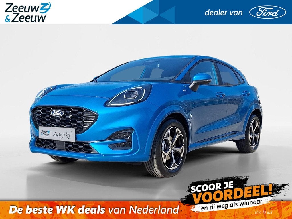 Ford Puma 1.0 EcoBoost Hybrid ST-Line | Nieuw te bestellen |, Auto's, Ford, Voorwielaandrijving, 12 maanden, Puma, Euro 6