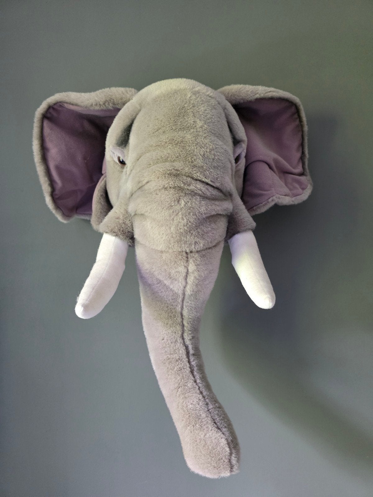 BiBiB dierenhoofd olifant, tijger, giraf, Ophalen of Verzenden, Zo goed als nieuw, Olifant