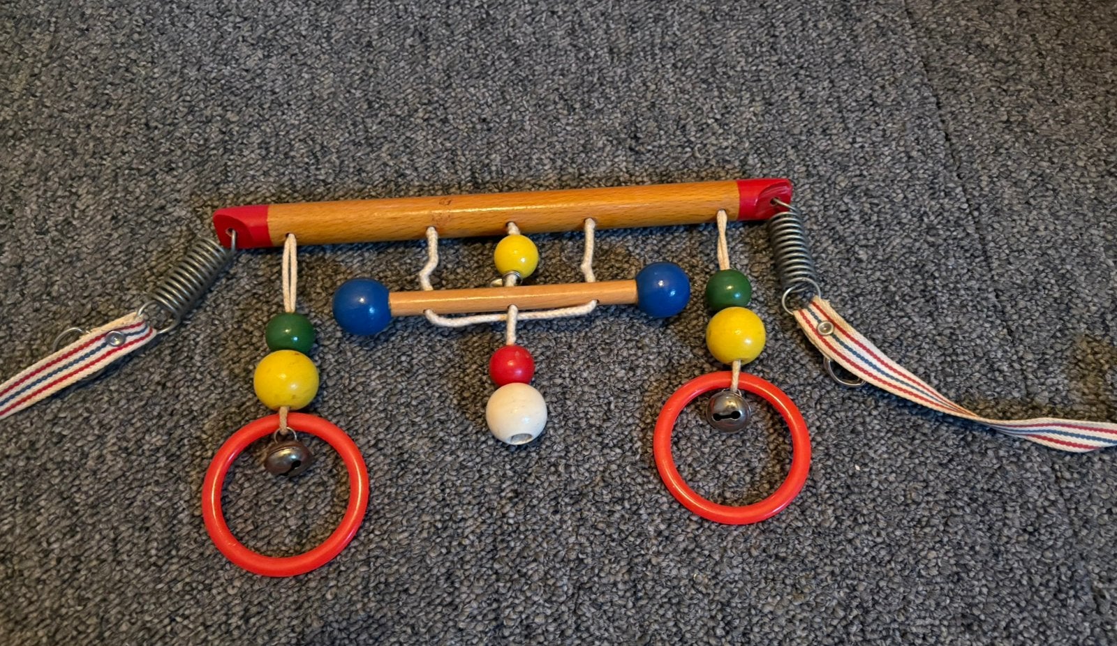 Vintage wagenspanner kindereagen speelkoord, Ophalen of Verzenden, Gebruikt, Overige typen