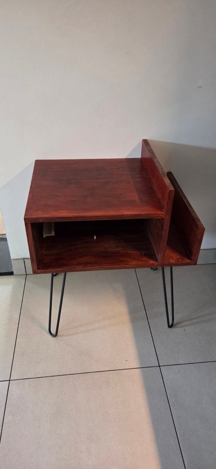 Foto 5 van Retro kast voor platenspeler en platen