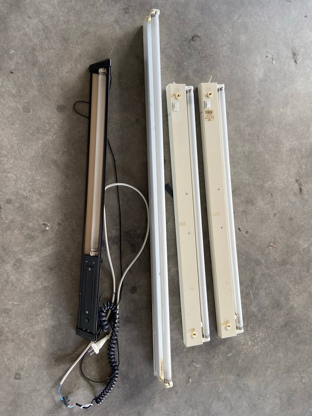 TL-lampen en armaturen - Diverse maten en modellen, Huis en Inrichting, Overige merken, Gebruikt, G13 (TL), Industrieel