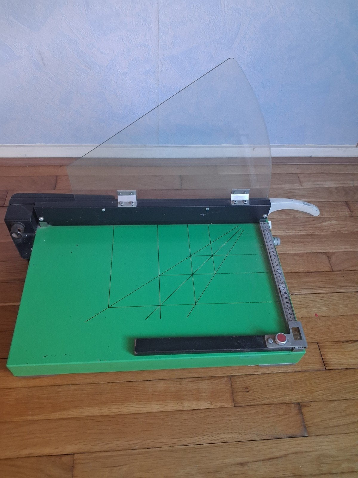 Papier snijmachine, Diversen, Ophalen, Gebruikt