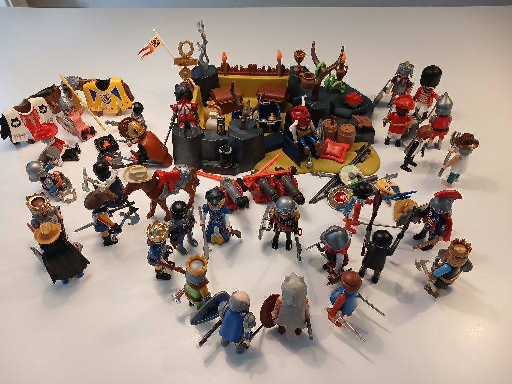 Playmobil,  ridders, Romeinen en indianen, Kinderen en Baby's, Ophalen of Verzenden, Gebruikt, Losse onderdelen