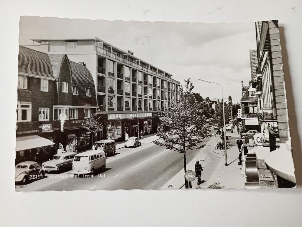 Zeist Slotlaan met Auto's 1964, Ophalen of Verzenden, 1960 tot 1980, Gelopen, Utrecht