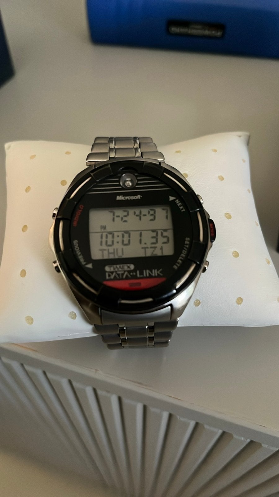 Timex Datalink Microsoft Polshorloge - Vintage, Staal, Polshorloge, Zo goed als nieuw, Ophalen