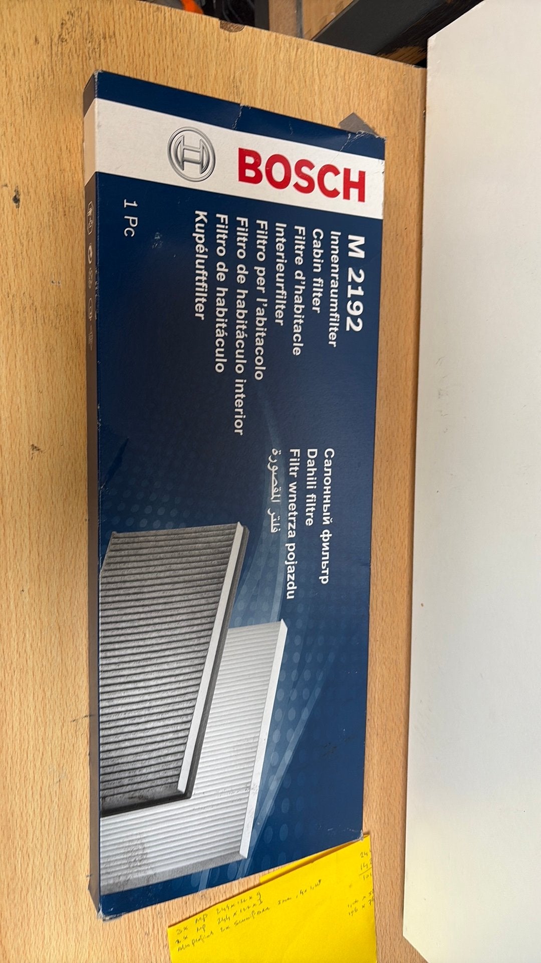 Bosch M2192 - interieurfilter, Ophalen of Verzenden, Nieuw, Ford