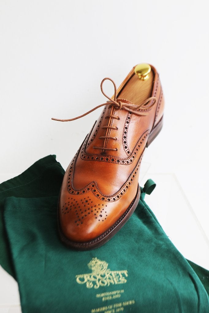 (Eigenlijk) Nieuw Crockett & Jones Westgate 2 maat 9 E = 43, Overige kleuren, Nieuw, Ophalen of Verzenden, Crockett & Jones