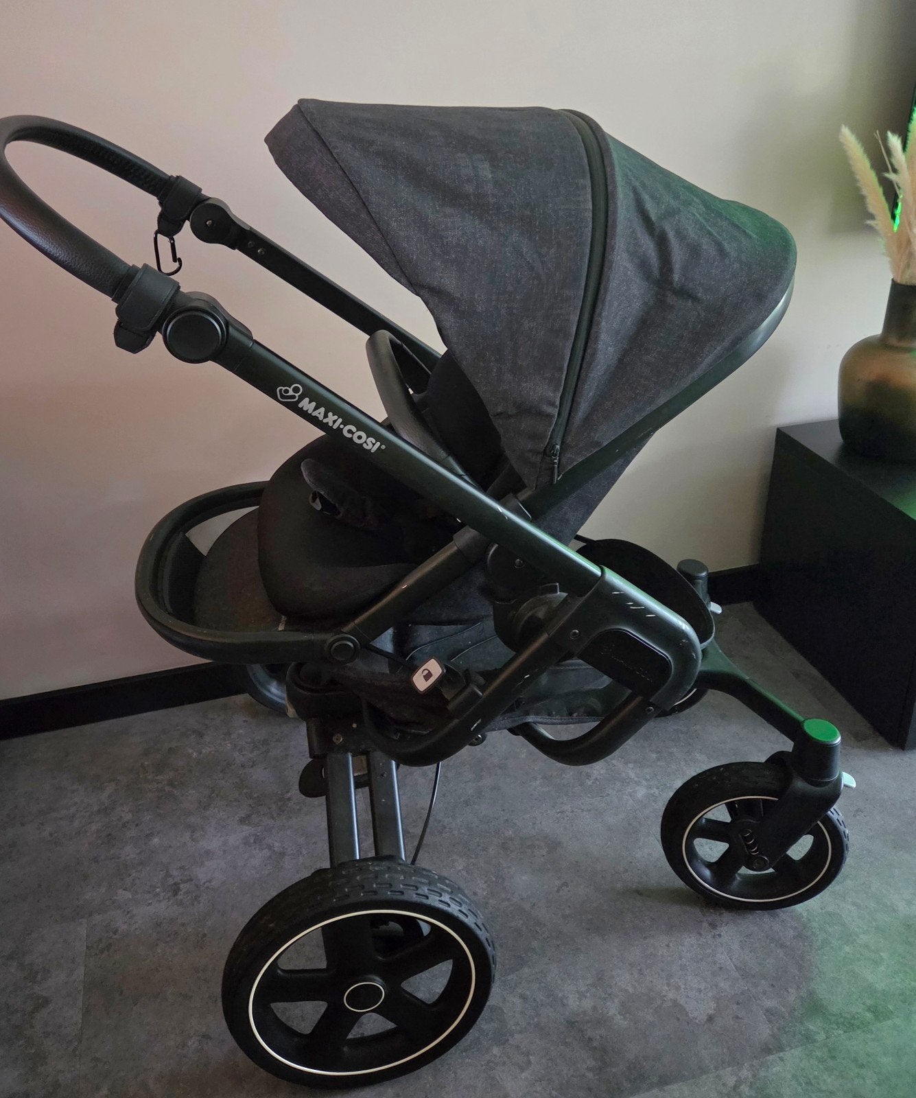 Maxi-Cosi novi Combi kinderwagen, Ophalen, Gebruikt, Met reiswieg