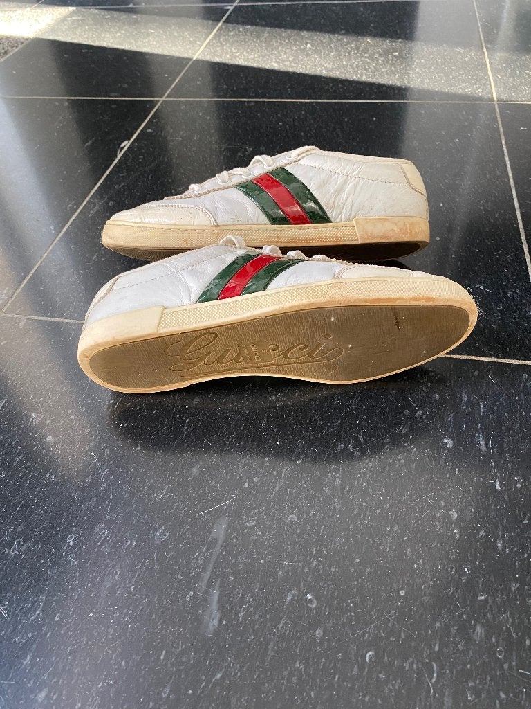 Sneekers origineel GUCCI, Kleding | Dames, Ophalen, Wit, Gedragen, Gucci