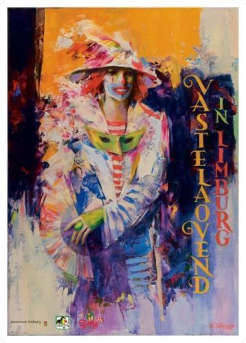 Hele serie carnaval posters, Ophalen of Verzenden, A1 t/m A3