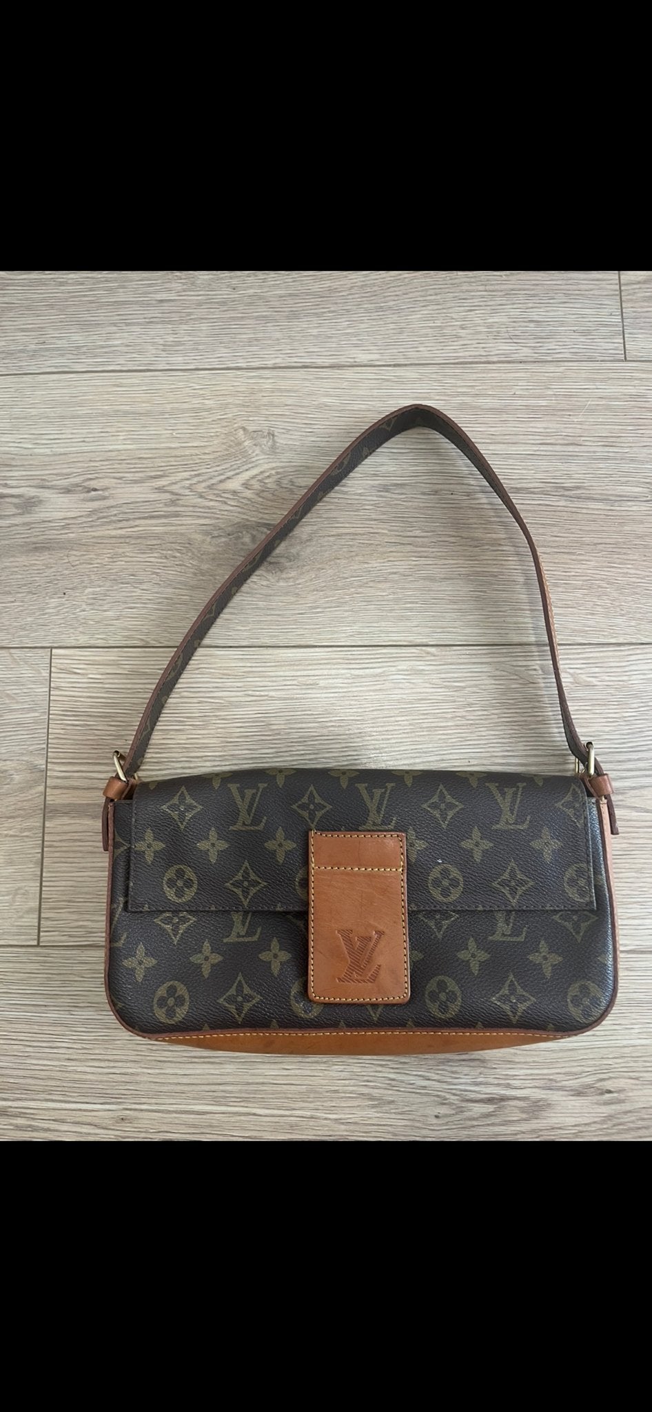 Vintage Louis Vuitton Schoudertas - Jaren '90/'00, Ophalen, Zo goed als nieuw, Bruin, Schoudertasje