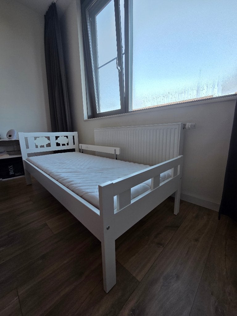 Ikea Kritter peuterbed, Kinderen en Baby's, 70 tot 85 cm, 140 tot 160 cm, Zo goed als nieuw, Ophalen
