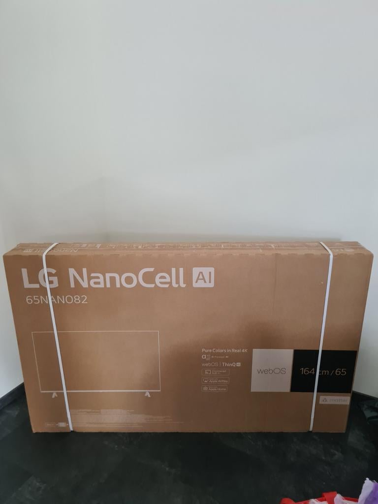 LG NanoCell 65 inch (nieuw in doos) 4K Smart TV, Ophalen, 50 Hz, Nieuw, 100 cm of meer