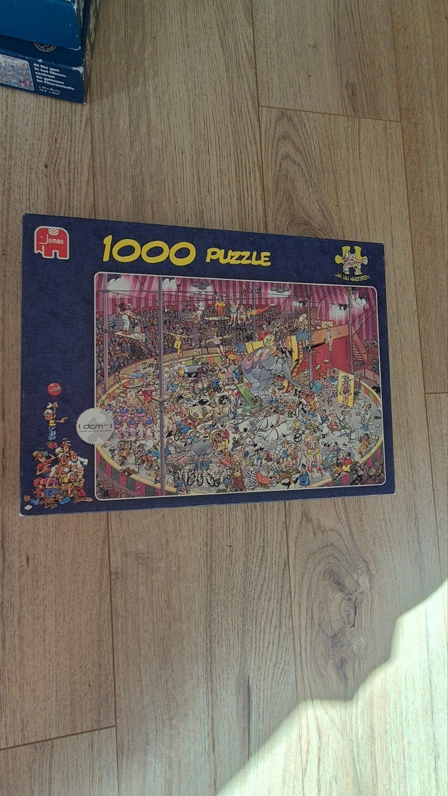 Jan van Haasteren puzzel "Het Circus" 1000 stukjes, Ophalen, 500 t/m 1500 stukjes, Zo goed als nieuw, Legpuzzel