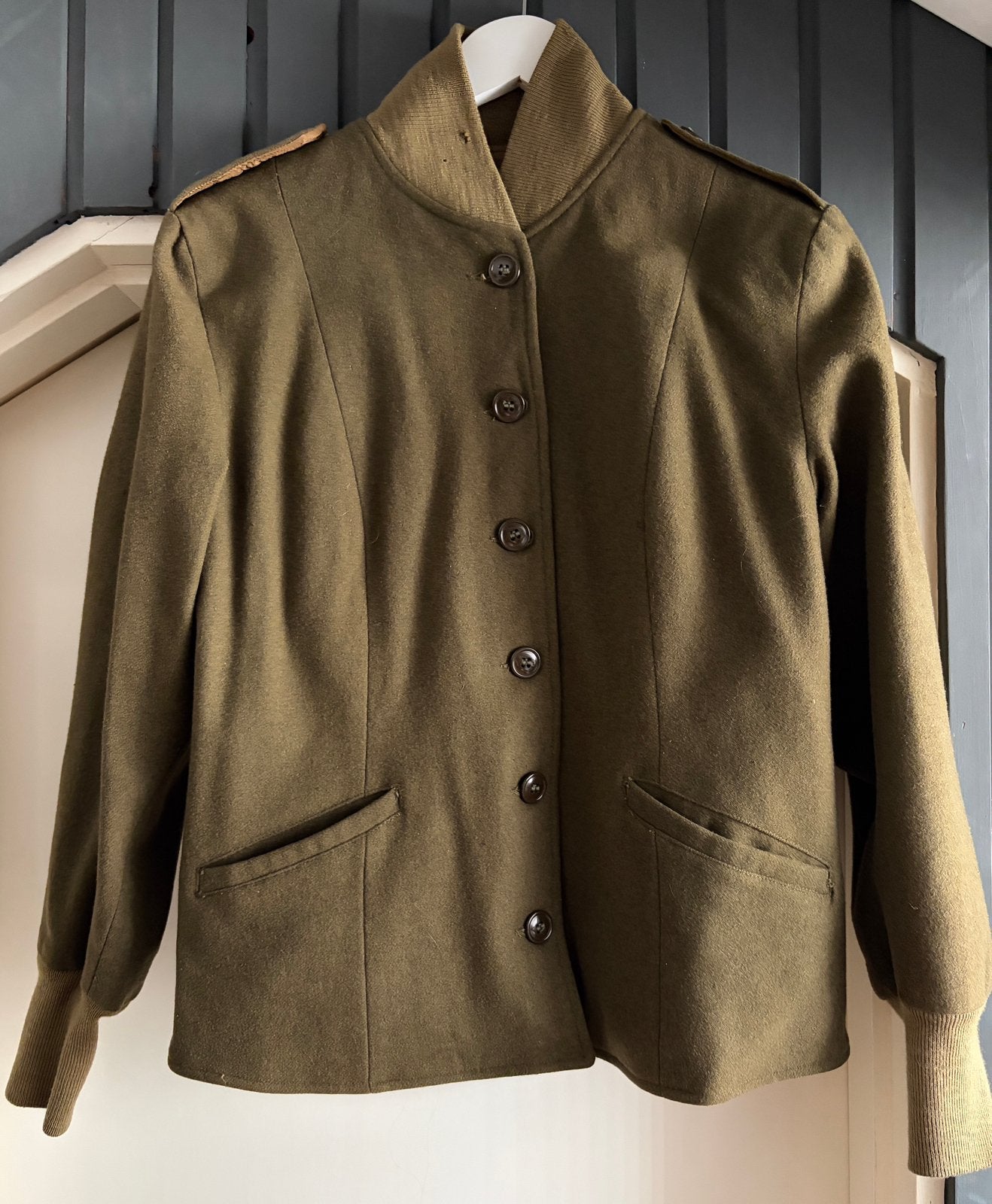 Dames WWII M-43 field jacket liner origineel 44/45 18R, Ophalen of Verzenden, Landmacht, Amerika, Kleding of Schoenen