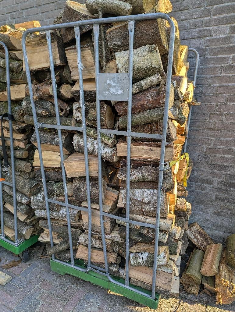 haardhout, Tuin en Terras, Haardhout, Minder dan 3 m³, Ophalen, Berkenhout, Blokken