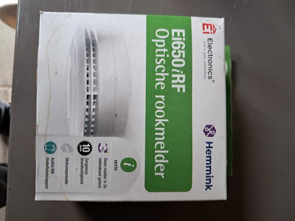 Ei Electronics Ei650iRF Optische Rookmelder - Nieuw, Doe-het-zelf en Verbouw, Alarmsystemen, Ophalen of Verzenden