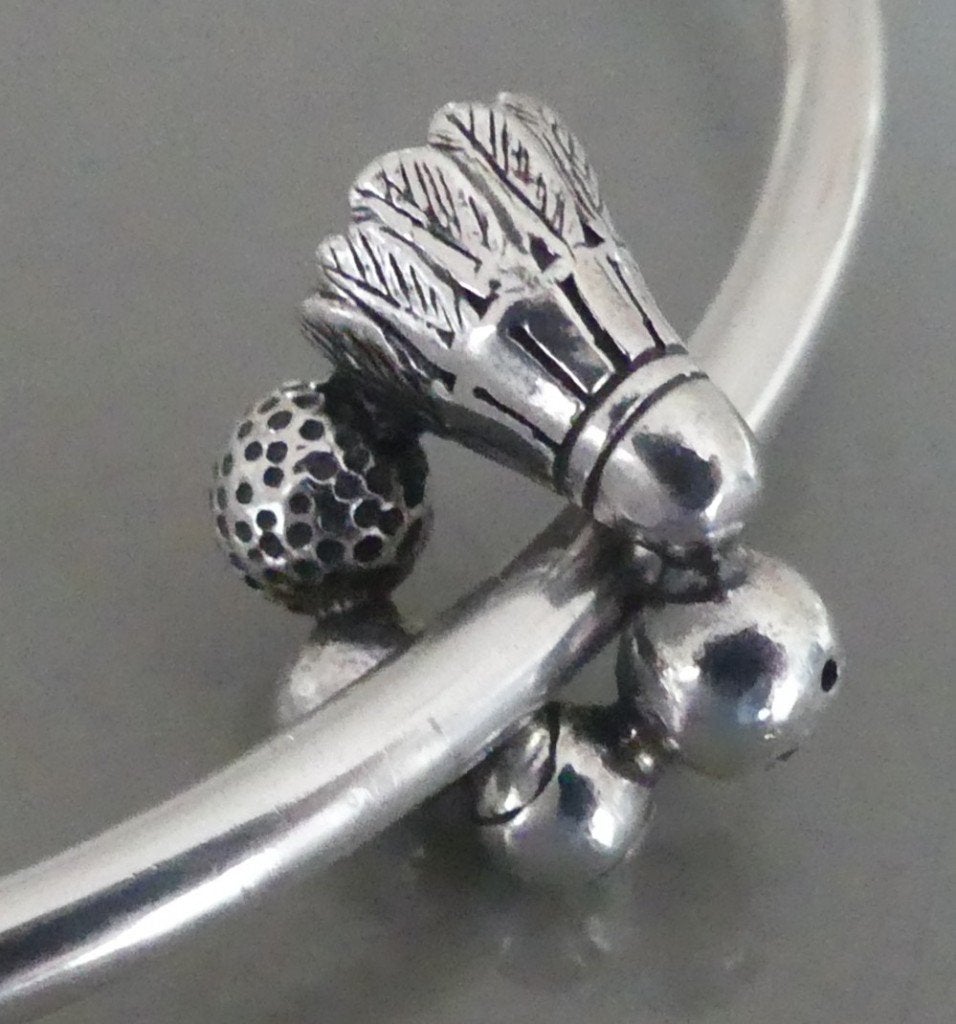 Trollbeads KAMPIOEN (badminton/tennis/golf/bowlen/pool), -, Verzenden, -, Zo goed als nieuw