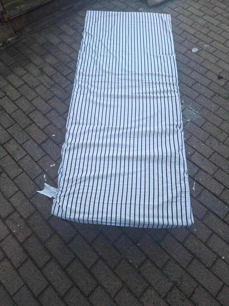 Ikea logeerbed, Ophalen, 90 cm, Eenpersoons, Zwart