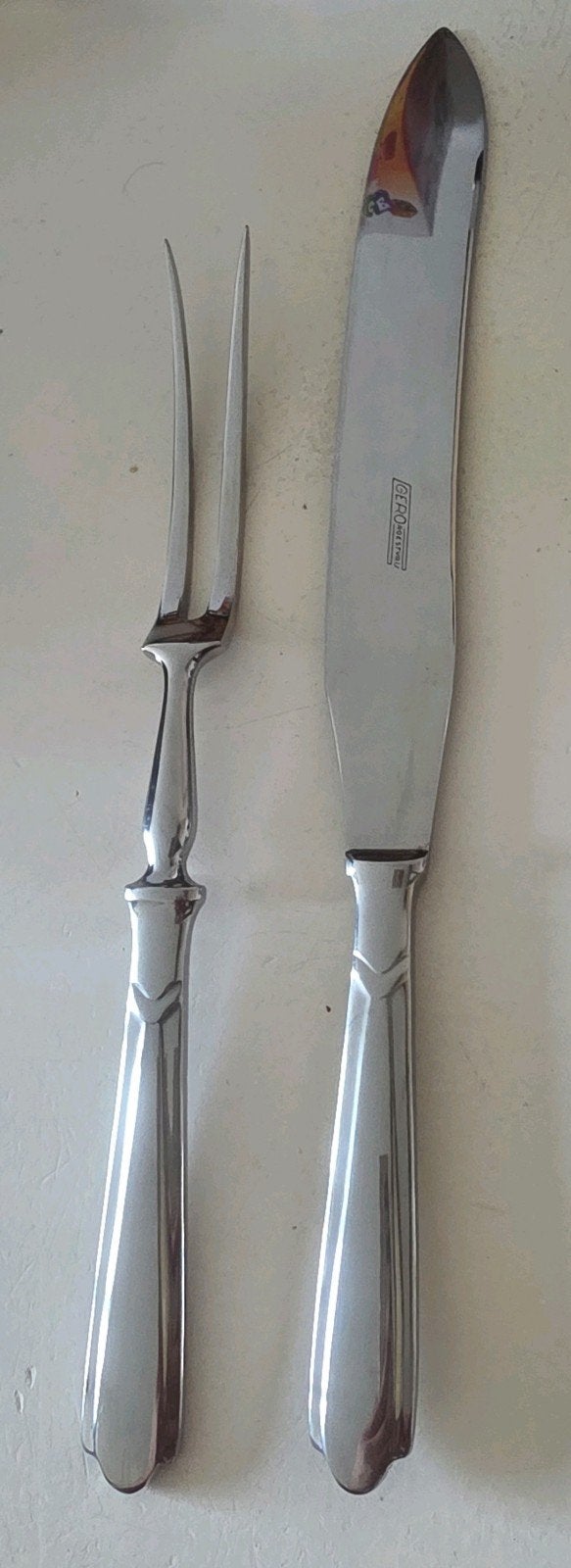 Gero Vleesbestek Set - trancheer set - Stropdas model 573, Ophalen of Verzenden