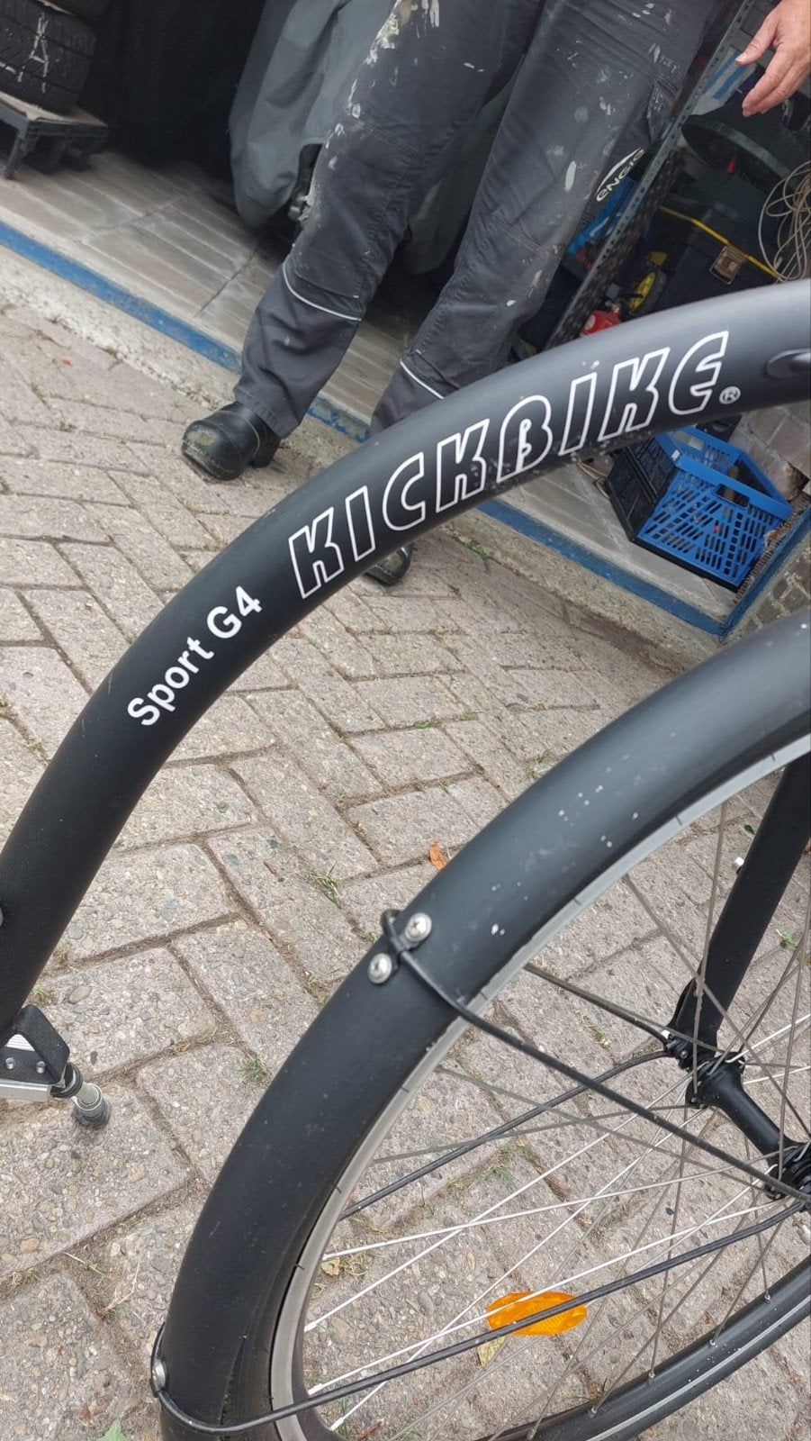 Kickbike Sport G4 step - Zo goed als nieuw, Fietsen en Brommers, Steps, Ophalen, Zo goed als nieuw, Kickbike, Kickbike